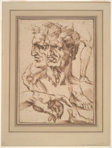 Arkusz studiów autorstwa Baccio Bandinelli