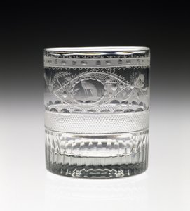 Kubek, ok. 1825 (szkło ołowiowe) autorstwa Bakewell and Page