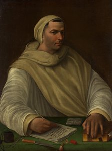 Portret mnicha z oliwek.