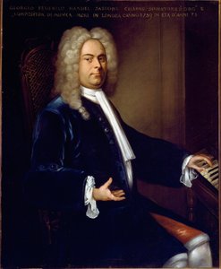 George Frederick Handel (Georg Friedrich Handel autorstwa Balthasar (after) Denner