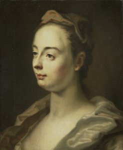 Portret kobiety autorstwa Balthasar Denner