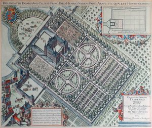 Hof te Honsholerdijk (XVII w.) autorstwa Balthasar Florisz. van Berckenrode
