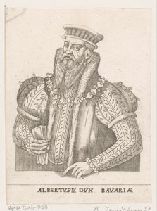 Portret Albrechta V, księcia Bawarii autorstwa Balthasar Jenichen