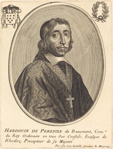 Hardouin de Beaumont de Perefixe autorstwa Balthasar Moncornet