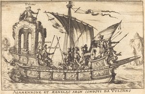 Agamemnon i Menelaos pobrali się z Vulcan