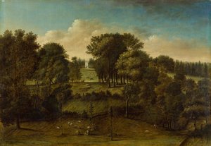 Studley Royal, Yorkshire (olej na płótnie)