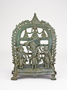 Revanta, syn Boga Słońca Surya, ok. X w. (brąz) autorstwa Bangladesh Rajshahi School