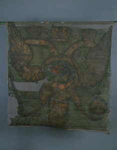 Imperialna flaga pułku w czasach Piotra Wielkiego, 1700