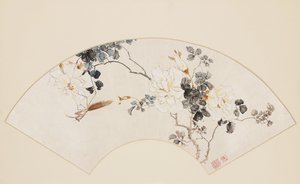 Róża i modliszka, XIX w. 1801-1900 autorstwa Baoru Liu