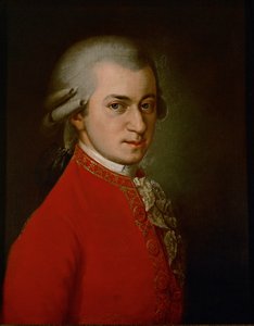 Wolfgang Amadeusz Mozart ... (olej na płótnie)