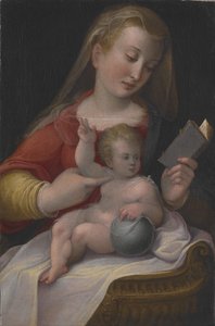 Madonna z Dzieciątkiem, ok. 1580-85 (olej na płótnie)