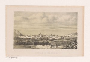 Widok na Tetouan w Maroku Tetouan w Maroku (tytuł na obiekcie) autorstwa Barend Leonardus Hendriks