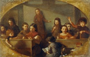 Dzieci w wieku szkolnym autorstwa Barnett Samuel Marks