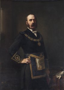 Sir John Braddick Monckton, 1883 r. autorstwa Barnett Samuel Marks