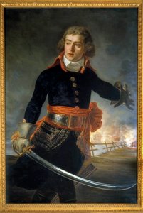 Kampania włoska (1796-1797): „” Portret Louisa Alexandre (Louis-Alexandre) Berthier (1753-1815), księcia Neuchatel, Marechal Francji (reprezentowany w Pont de Lodi w dniu 10.05.1796)”” Obraz Antoine Jean Gros (1771-1835) 1796 Boissy Saint Lege