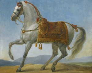 Marengo, koń Napoleona I Francji par Gros, Antoine Jean, Baron
