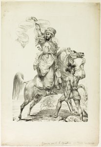 Konny wódz mameluków wzywający pomoc autorstwa Baron Antoine Jean Gros