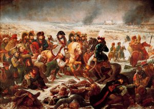 Napoleon I na polu bitwy pod Eylau 9 lutego 1807 roku. 1808 (olej na płótnie)