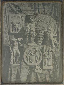Martwa natura z gipsowymi odlewami autorstwa Baron Armand Pierre Séguier