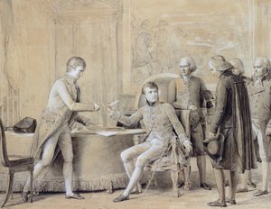 Podpisanie konkordatu między Francją a Stolicą Apostolską, 15 lipca 1801 r. autorstwa Baron François Pascal Simon Gérard