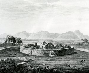 Peruwiański pomnik Canar autorstwa Baron Friedrich Alexander von Humboldt