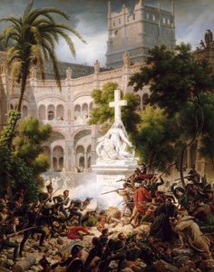 Napaść na klasztor Santa Engracia, 8 lutego 1809