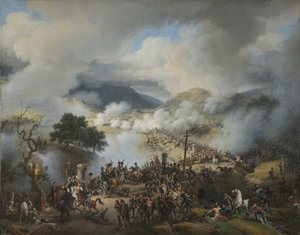 francuski: Bataille du col de Somo Sierra en Castille, le 30 novembre 1808 Bitwa pod Somo Sierra, 30 listopada 1808 r.
