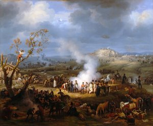 Biwak Napoleona w przeddzień Austerlitz, 1 grudnia 1805
