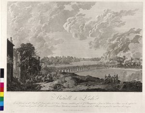 Bitwa pod Lodi 1796 (miedzioryt)