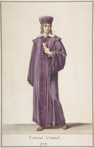 Sędzia Sądu Karnego, c.1798-99 autorstwa Baron Pierre Narcisse Guerin