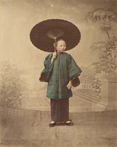 Kobieta z kantonu, lata 70. XIX wieku. autorstwa Baron Raimund von Stillfried