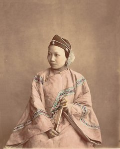 Dziewczyna Lanxchow, lata 70. XIX wieku. autorstwa Baron Raimund von Stillfried
