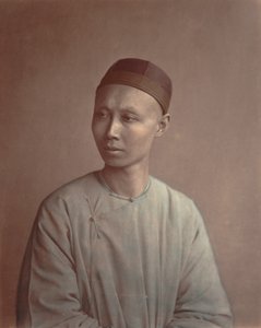 Tłumacz ustny poselstwa austro-węgierskiego, lata 70. XIX wieku, lata 70. XIX wieku. autorstwa Baron Raimund von Stillfried