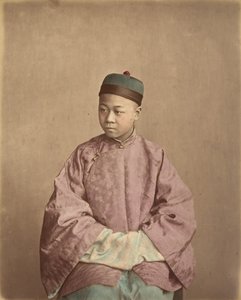 [Młody chiński dżentelmen], 1870. autorstwa Baron Raimund von Stillfried