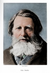 John Ruskin, angielski krytyk, poeta i artysta, ok. 1880 r.