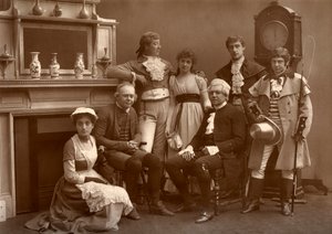 The Vaudeville Company w The Road to Ruin, w Teatrze Vaudeville, Londyn, 1886