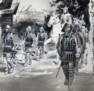 Asian Warriors autorstwa Barrie Linklater
