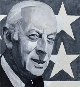 Portret Alistaira Cooke