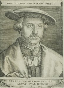 Erazma Baldermana autorstwa Barthel Beham