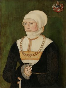 Portret Magdaleny Pittrichin, 1528. autorstwa Barthel Beham