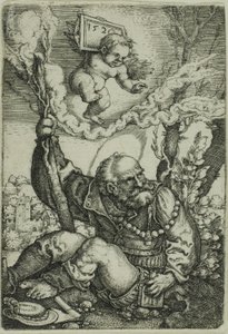 Święty Krzysztof autorstwa Barthel Beham