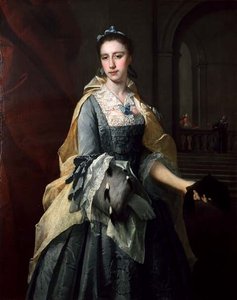 Portret Katarzyny Havers (olej na płótnie) autorstwa Barthelemy (attr. to) Du Pan