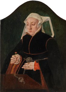 Portret kobiety. autorstwa Bartholomäus Bruyn