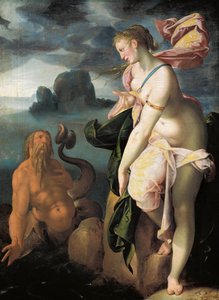 Glaukus i Scylla, 1581