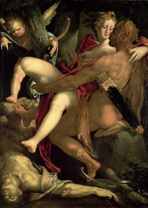 Herkules, Deianeira i centaur Nessus, 1580