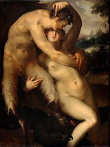 Jowisz i Antiope (malarstwo, c.1596)