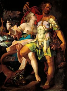Odyseusz i Kirke – Bartholomaeus Spranger (1546-1611) autorstwa Bartholomaeus Spranger