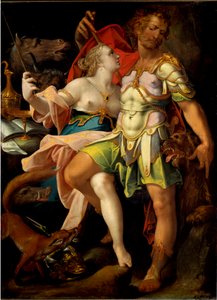 Ulisses i czarodziej Kirke (malarstwo) autorstwa Bartholomaeus Spranger