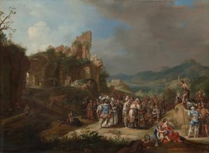 Kazanie Jana Chrzciciela, 1634.