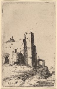 Miasto Leoni, niedaleko Frascati autorstwa Bartholomeus Breenbergh